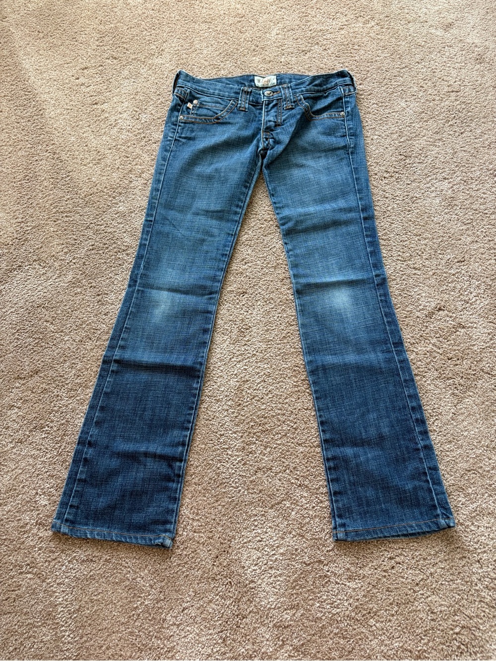 Frankie B. Women's Dark Blue Denim Jeans